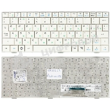 Клавиатура для ноутбука Asus Eee PC 700 701 900 901 белый