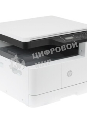 МФУ лазерное HP LaserJet MFP M438n (8AF43A), A3, ч/б, печ. до 22 стр/мин. (А4) до 12 стр/мин. (А3), 1200 x 1200 dpi (печать), 600x600dpi (скан.), USB, RJ-45