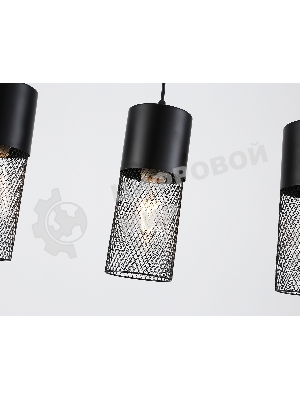 Светильник Ambrella light TR8501/3 BK черный E27/3 max 60W 550*100*1000