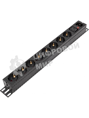 Блок распределения питания Powercom PDU-16A-type 2 (PDU-16AV10-8S-C9-C2)