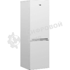 Холодильник Beko RCNK310KC0W белый двухкамерный 200/76л морозилка снизу, No Frost