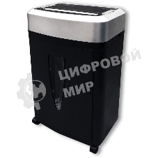Шредер Office Kit S190 (1х2) черный (секр.P-7)/фрагменты/5лист./20лтр.