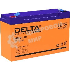Батарея для ИБП Delta HR 6-12 (6V, 12Ah)