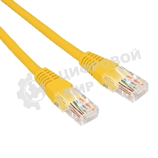 Патч-корд U/UTP Rexant cat.6, RJ45-RJ45, неэкранированный, 26AWG, LSZH, желтый, 1 м