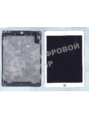 Модуль (матрица + тачскрин) для iPad Air 2 (A1566, A1567) белый