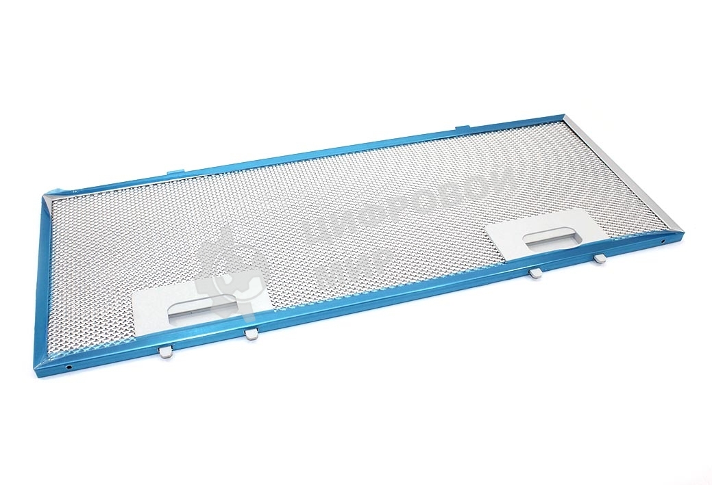 Фильтр алюминиевый рамочный для вытяжки 450х170х8 с 2мя замками