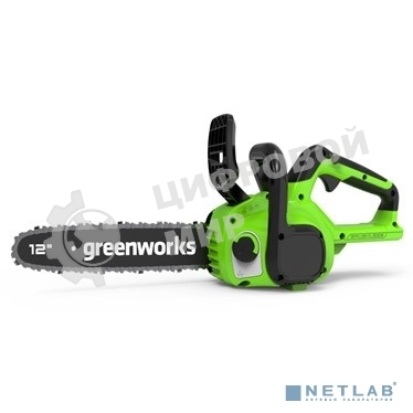 Цепная пила аккумуляторная Greenworks GD24CS30, 24V, 30 см, бесщеточная, без АКБ и ЗУ [2007007]