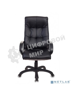Кресло Бюрократ CH-824B/LBLACK черный, экокожа
