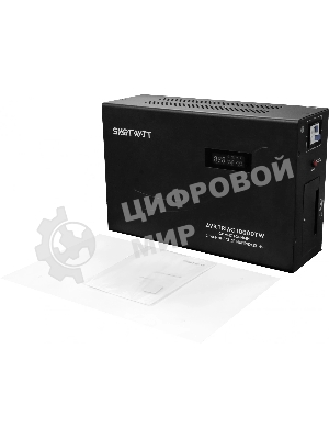 Стабилизатор напряжения Smartwatt AVR Triac 10000TW 10000ВА черный