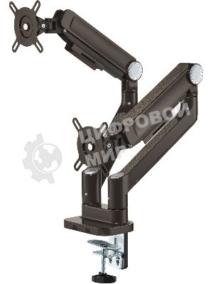 Кронштейн для мониторов Ultramounts UM733BR черный/коричневый 17