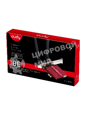 Адаптер Wi-Fi Cudy BE9300 Wi-Fi 7 PCI Express Adapter