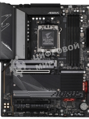 Материнская плата GIGABYTE B650 AORUS ELITE AX V2, AM5, AMD B650, 4xDDR5, 4xSATA, 3xM.2, 1xPCI-E 4.0 x16, 1xHDMI, 1xDP, 1xUSB-C 3.2 Gen 2, 5xUSB-A 3.2 Gen 1, 2xUSB-A 3.2 Gen 2, 4xUSB-A 2.0, 1x 2.5Gb LAN, 3x3.5 мм, 7.1, ATX