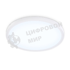 Светильник светодиодный ультратонкий Ambrella light FZ1955 WH белый IP54 26W 5000K D370*15 (Без ПДУ)