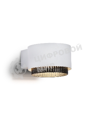 Светильник Ambrella light TN71296 WH/BK белый/черный GX53 max 12W 95*62*120