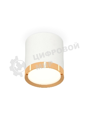 Светильник Ambrella Light XS8141004 SWH/PYG белый песок/золото желтое полированное GX53 (C8141, N8124)