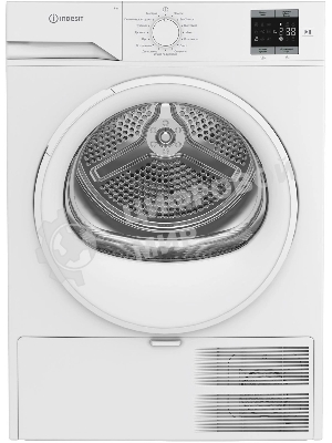 Сушильная машина Indesit IAS3725 белый, 7 кг, сушка - конденсационная, программ - 15, 59.8 x 84.6 x 56 см