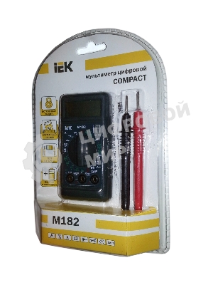 Мультиметр IEK Compact M182 цифровой