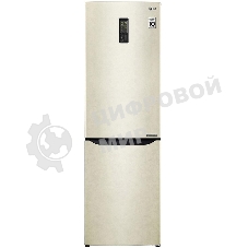 Холодильник LG GA-B419SEUL бежевый двухкамерный 223/79л морозилка снизу, No Frost