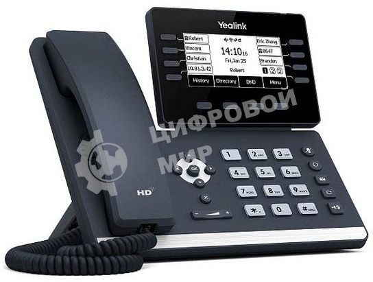 Телефон IP YEALINK SIP-T53, 12 аккаунтов, USB, GigE, без БП, шт