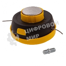 Катушка Denzel 96318 тримм. полуавтомат. легкая заправка лески гайка m10x1.25 винт m10-m10 подшипн