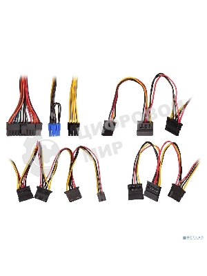 Блок питания ExeGate 550PPX RTL (EX282073RUS), 550Вт, 140мм, черный