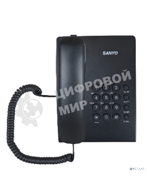 Телефон проводной SANYO RA-S204B черный