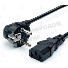 Кабель питания GoPower CEE 7/7-C13 3.0M 00-00027328 черный