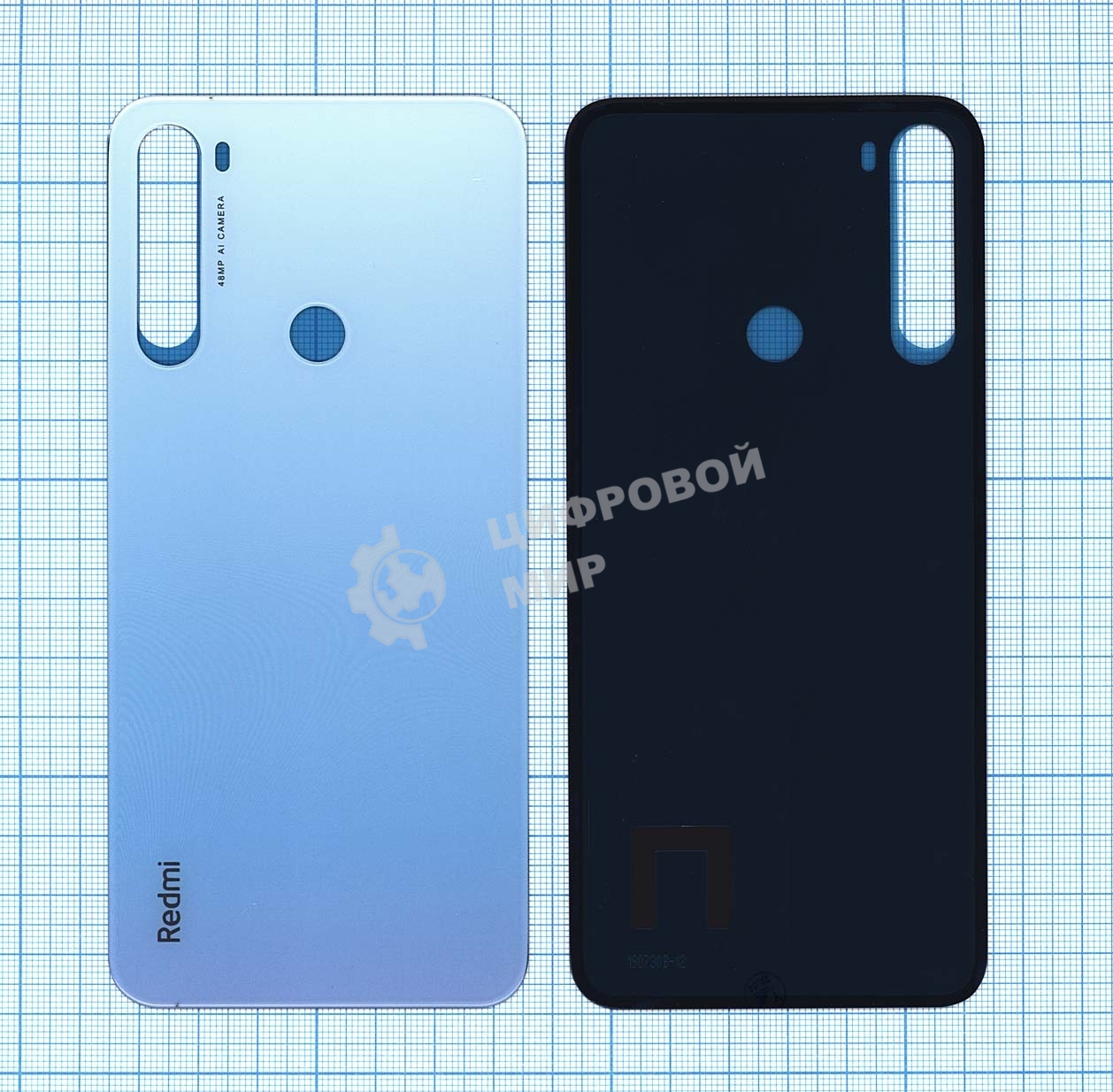 Задняя крышка для Xiaomi Redmi Note 8 белый