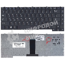 Клавиатура для ноутбука LG LE50 LM60 LM70 LS55 LS70 V1 черная