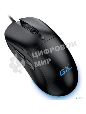 Мышь проводная Genius Scorpion M500 черный, 3200 dpi, USB, кнопки - 6