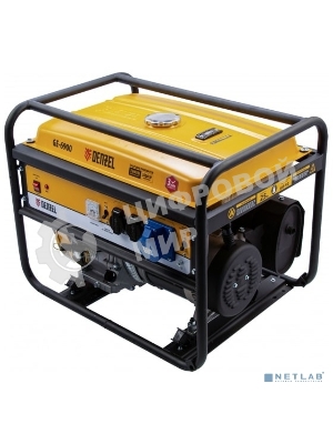 Электрогенератор бензиновый Denzel GE 6900, 5.5 кВт, 97 дБ, 77 кг