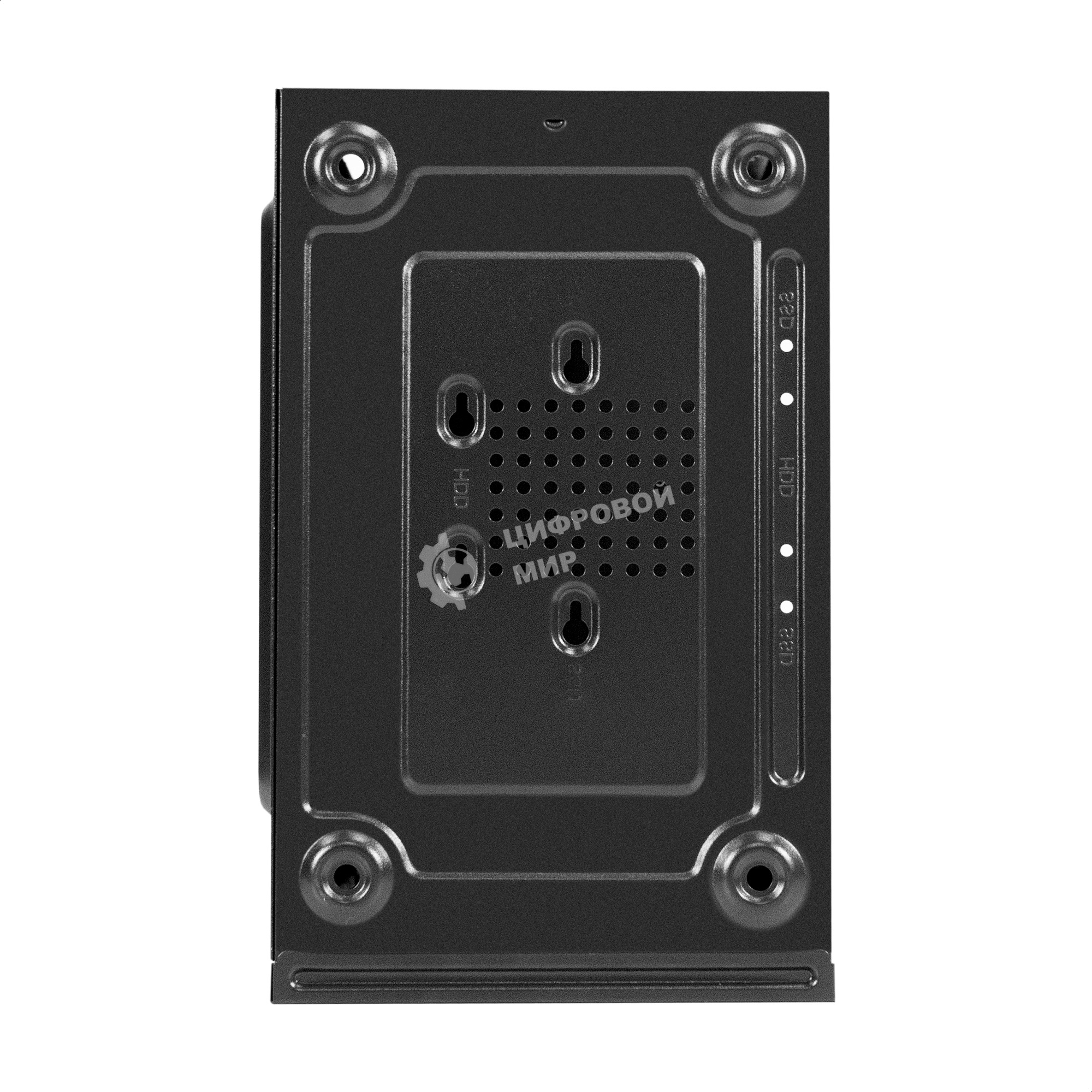Компьютерный корпус Minitower ExeGate BAA-403-AAA450 (mATX, БП AAA450 с вент. 8см, 2*USB, HD Audio, черный)
