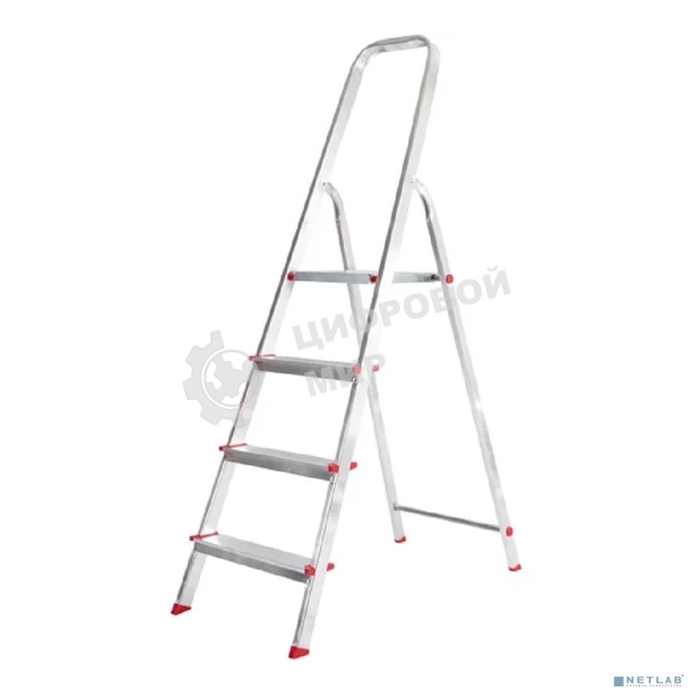 Стремянка алюминиевая 4 ступеньки Rexant