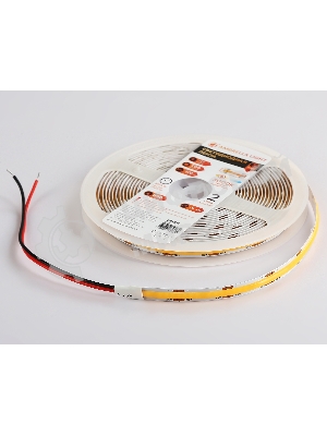 Светодиодная лента Ambrella light GS4651 COB 320Led/ 10W m/ 24V IP20 3000K/ 5000*8*1.54mm (2 конт.)