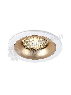 Светильник встраиваемый Ambrella light TN102723 WH/GD белый/золото GU5.3 92*92*23