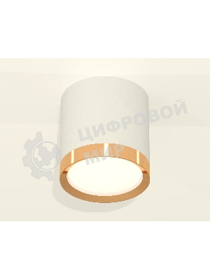 Светильник Ambrella Light XS8141004 SWH/PYG белый песок/золото желтое полированное GX53 (C8141, N8124)