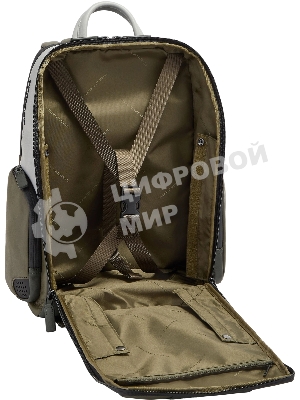 Рюкзак мужской Piquadro Urban CA7164UB00/VEGR хаки/серый натур.кожа
