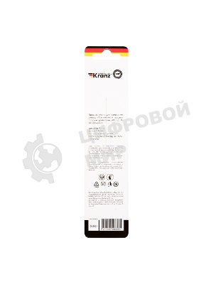 Сверло по дереву Kranz 8х115 мм, цилиндрический хвостовик