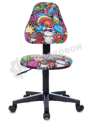 Кресло Бюрократ KD-4 мультиколор, ткань, 120 кг