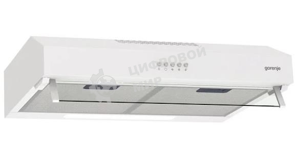 Вытяжка подвесная Gorenje WHU529EW/M белый, 50 см, 247 м³/ч, 67 дБ