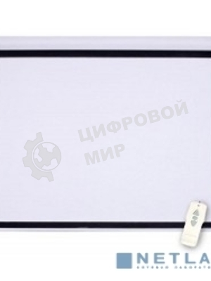 Экран Cactus 124.5x221 см Motoscreen CS-PSM-124x221 16:9 настенно-потолочный рулонный белый (моторизованный привод)