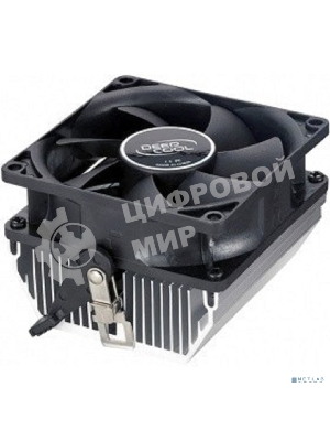 Кулер для процессора DEEPCOOL CK-AM209 V2 черный, 80 мм, алюминий, 1600 об/мин, 22 дБ, 3 pin, 65 Вт, 56 мм