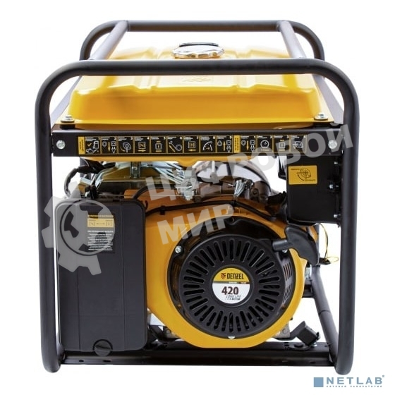 Электрогенератор бензиновый Denzel GE 6900, 5.5 кВт, 97 дБ, 77 кг