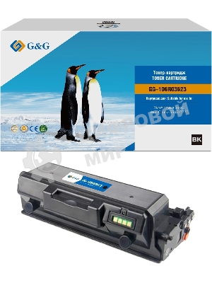 Картридж лазерный G&GGG-106R03623 106R03624/106R03623 черный (15000 стр.) для Xerox Phaser 3330;WorkCentre 3345/3335