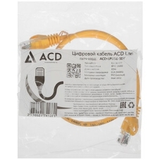 Патч-корд ACD-LPU6Z-5DO Cat.6 UTP 26AWG 4Pair, CU, LSZH, оранжевый, 0,5м