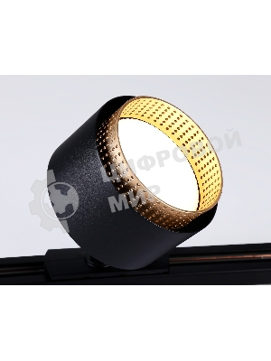 Трековый однофазный светильник Ambrella light GL5381 BK/GD черный/золото GX53 max 12W D95*130