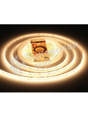 Светодиодная лента Ambrella light GS4651 COB 320Led/ 10W m/ 24V IP20 3000K/ 5000*8*1.54mm (2 конт.)