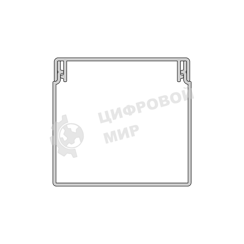 Кабель-канал Rexant 12х12 мм белый (140 м/уп.)