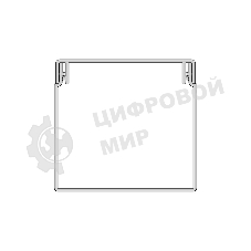 Кабель-канал Rexant 12х12 мм белый (140 м/уп.)