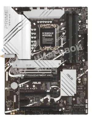 Материнская плата ASUS PRIME Z790-P WIFI, LGA 1700, Intel Z790, 4xDDR5, 4xSATA, 3xM.2 PCIe 4.0 x4, 1xPCIe 5.0 x16, 3xPCIe x4, 1xPCIe x1, 1xHDMI, 1xDP, 1xUSB-C 3.2 Gen 2, 1xUSB 3.2 Gen 2, 2xUSB 3.2 Gen 1, 4xUSB 2.0, 1x 2.5Gb LAN, 3x3.5 мм, 7.1, ATX